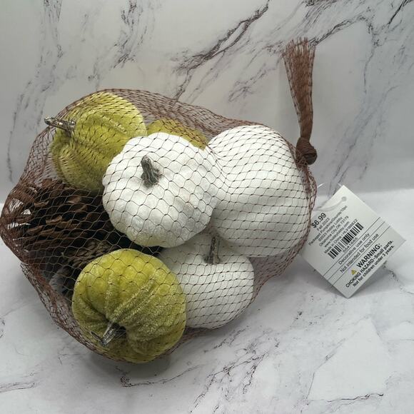 NWT mini pumpkins, 18 total - Picture 2 of 7